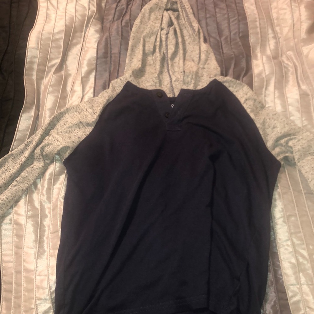 Boys Large Button Up Long Sleeve Shirt